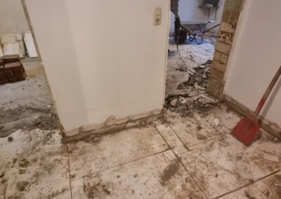 Sanierung eines Kellers nach Wasserschaden